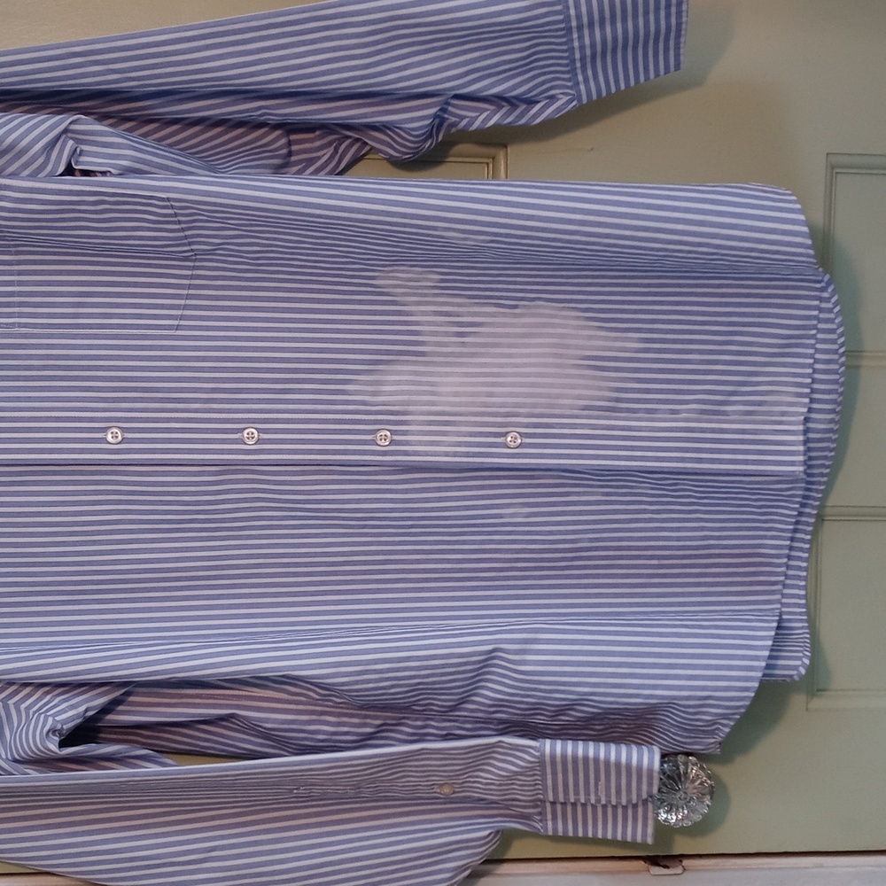 Women's Donald J. Trump dress shirt oversized button down non iron 2X / 1X - Picture 4 of 8